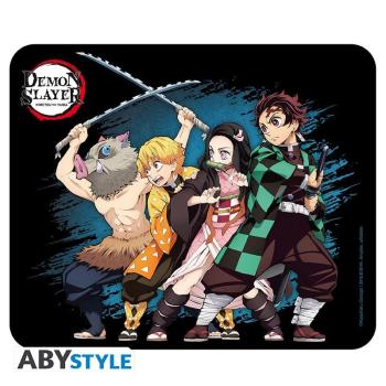 DEMON SLAYER - Flexibles Mauspad "Gruppe"  Die Dämonentöter sind da! Tanjiro und seine Freunde auf diesem Demon Slayer mousepad!